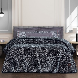 Κουβέρτα Velour Μονή 160x220 Greenwich Polo Club 3434 Γκρί