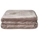 GREENWICH POLO CLUB ΚΟΥΒΕΡΤΑ VELOUR ΜΟΝΗ ESSENTIAL 3497 TAUPE
