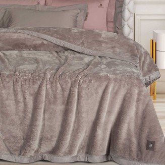 Κουβέρτα Velour King 240x250 Greenwich Polo Club Essential 3973 Dusty Lilac