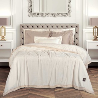 Κουβέρτα Velour King 240x250 Greenwich Polo Club Essential 3974 Royal White