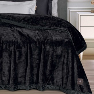 Κουβέρτα Velour King 240x250 Greenwich Polo Club Essential 3975 Black
