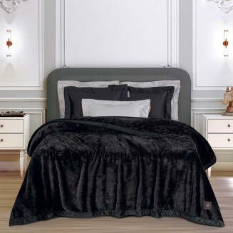 Κουβέρτα Velour King 240x250 Greenwich Polo Club Essential 3975 Black