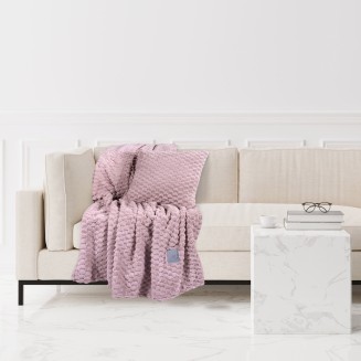 Κουβέρτα Fleece Καναπέ 130x170 Greenwich Polo Club 3474 Nude