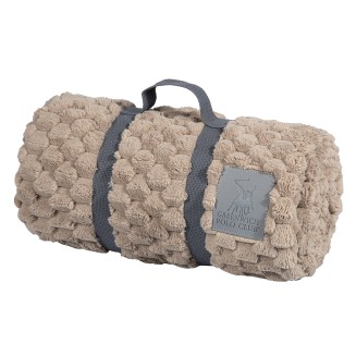 Κουβέρτα Fleece Καναπέ 130x170 Greenwich Polo Club 3475 Taupe