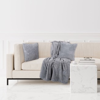 Κουβέρτα Fleece Καναπέ 130x170 Greenwich Polo Club 3476 Grey