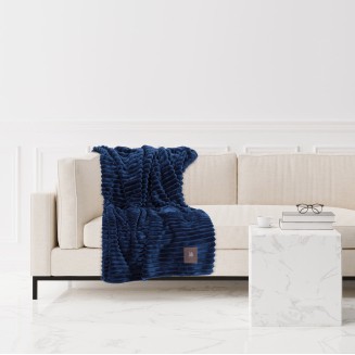 Κουβέρτα Fleece Καναπέ 130x170 Greenwich Polo Club 3487 Blue