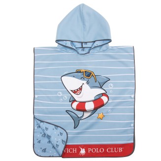 Πόντσο Παιδικό 50x115 Greenwich Polo Club 4044 Blue