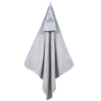 Κάπα 80x80 Greenwich Polo Club Βaby 8851 Blue-Grey