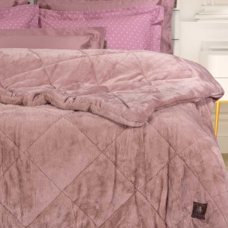 Κουβερτοπαπλωμα Υπέρδιπλο 220x240 Greenwich Polo Club Faux Fur-Sherpa 3445 Nude