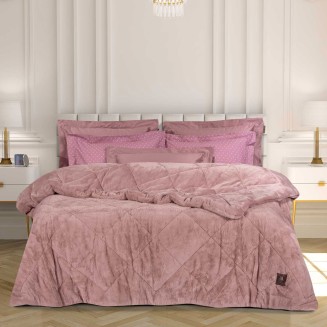 Κουβερτοπαπλωμα Υπέρδιπλο 220x240 Greenwich Polo Club Faux Fur-Sherpa 3445 Nude