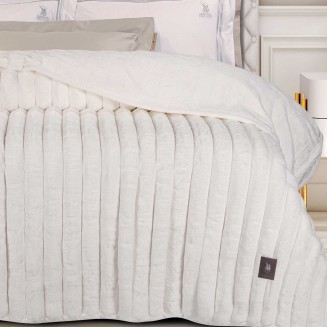 Κουβέρτα Faux Fur Υπέρδιπλη 220x240 Greenwich Polo Club 3477 ΜΟΝ White Κουβέρτα Faux Fur Υπέρδιπλη 220x240 Greenwich Polo Club 3477 ΜΟΝ White
