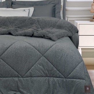 Κουβερτοπάπλωμα King 240x250 Greenwich Polo Club Sherpa Essential 4435 Grey Κουβερτοπάπλωμα King 240x250 Greenwich Polo Club Sherpa Essential 4435 Grey