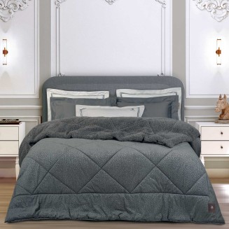 Κουβερτοπάπλωμα King 240x250 Greenwich Polo Club Sherpa Essential 4435 Grey Κουβερτοπάπλωμα King 240x250 Greenwich Polo Club Sherpa Essential 4435 Grey