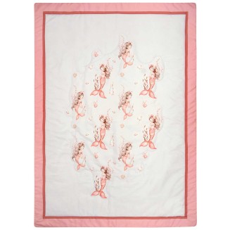 Κουβερλί Κούνιας 110x150 Greenwich Polo Club Βaby Essential 8853 Grey-Pink