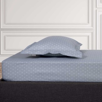 Σεντόνι Μεμονωμένο Με Λάστιχο Υπέρδιπλο 160x200+35 Greenwich Polo Club 2502 Γκρι