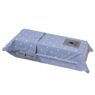 Σεντόνι Μεμονωμένο Με Λάστιχο Υπέρδιπλο 160x200+35 Greenwich Polo Club 2503 Μπλε