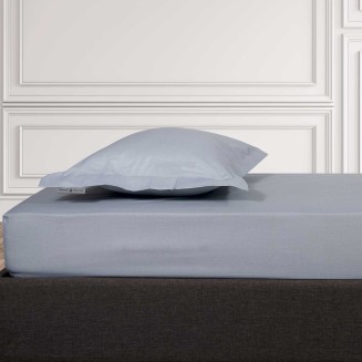 Σεντόνι Μεμονωμένο Με Λάστιχο Υπέρδιπλο 160x200+35 Greenwich Polo Club 2506 Γκρι