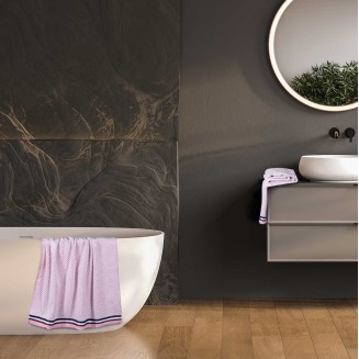 Σετ Πετσέτες 3 Τεμ. Greenwich Polo Club 3075 Blue-Red-White