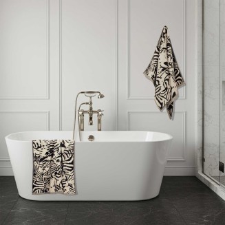 Πετσέτες Σετ 3 Τεμαχίων Greenwich Polo Club Essential 4087 Black-Taupe