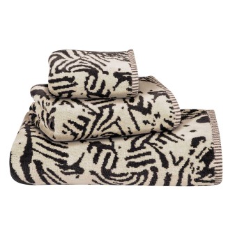 Πετσέτες Σετ 3 Τεμαχίων Greenwich Polo Club Essential 4087 Black-Taupe