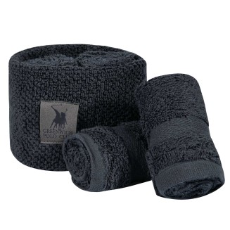 Πετσέτες Σετ 30x30 4 Τεμαχίων Greenwich Polo Club Essential 4106 Dark Grey