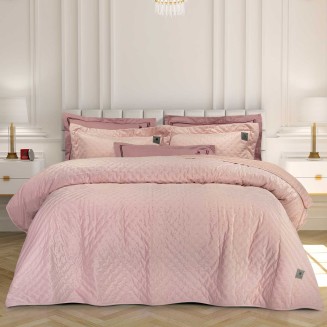 Μαξιλαροθήκες Σετ 50x70+7 Greenwich Polo Club 3431 Ροζ