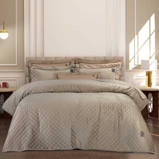 Μαξιλαροθήκες Σετ 50x70+7 Greenwich Polo Club 3432 Μπεζ