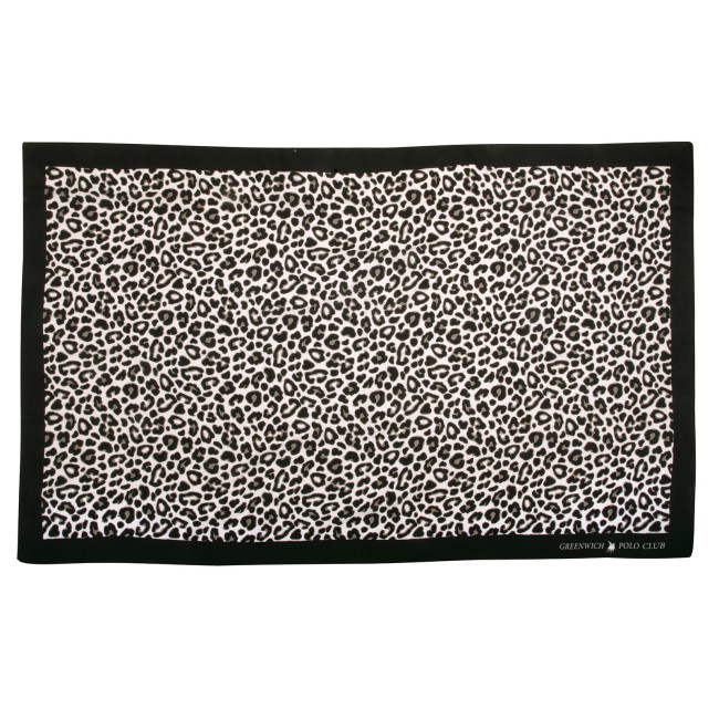 GREENWICH POLO CLUB ΠΑΡΕΟ ΘΑΛΑΣΣΗΣ 110Χ180 ESSENTIAL 4036 BLACK, TAUPE