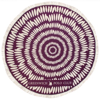 Πετσέτα Θαλάσσης Στρογγυλή Φ150 Greenwich Polo Club 3687