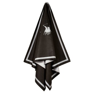Πετσέτα Θαλάσσης 80x170 Greenwich Polo Club 4028 Black-Taupe