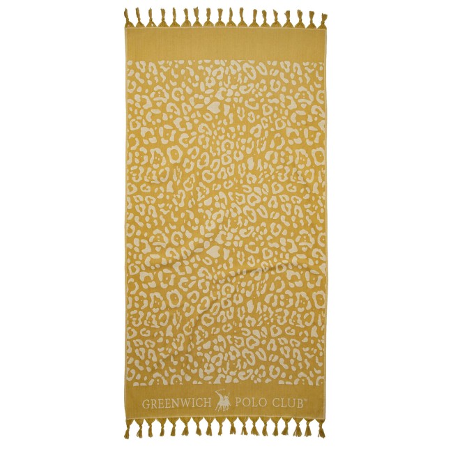 GREENWICH POLO CLUB ΠΕΤΣΕΤΑ-ΠΑΡΕΟ 90Χ170 3793 ΧΡΥΣΟ, ΩΧΡΑ