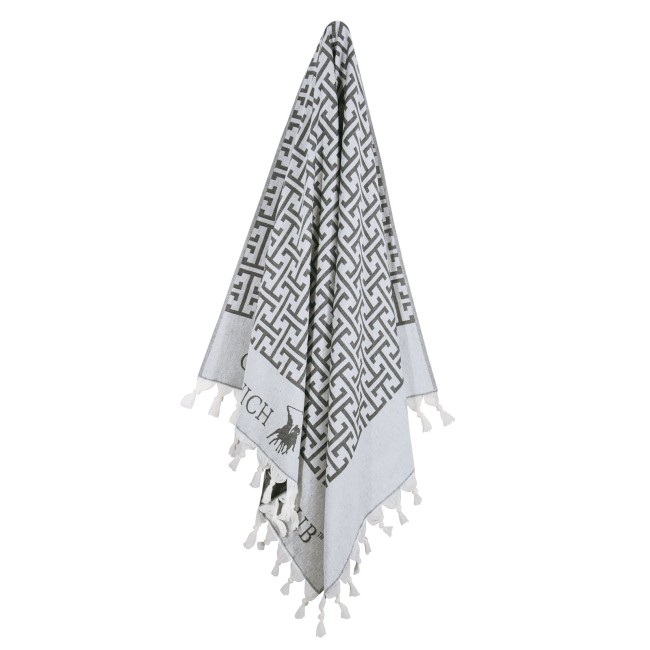 GREENWICH POLO CLUB ΠΕΤΣΕΤΑ-ΠΑΡΕΟ 90Χ170 3838 ΜΑΥΡΟ, ΣΠΑΓΓΙ