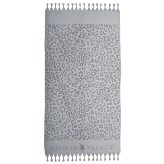 Πετσέτα-Παρεό 90x170 Greenwich Polo Club 4061 Grey