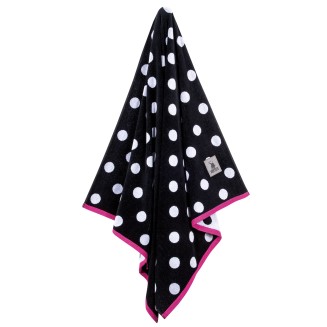 Πετσέτα Θαλάσσης 90x170 Greenwich Polo Club 4068 Black-Fuschia
