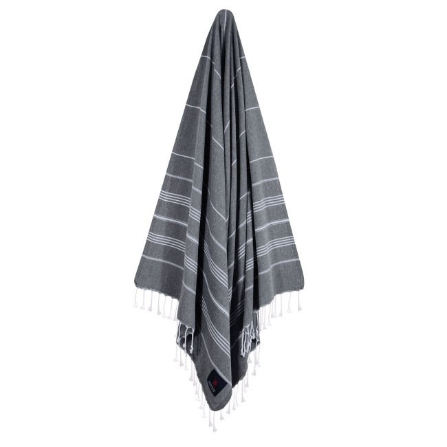 GREENWICH POLO CLUB ΠΕΤΣΕΤΑ-ΠΑΡΕΟ 80Χ180 3812 ΓΚΡΙ