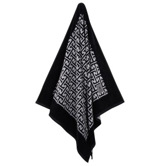 Πετσέτα Θαλάσσης Essential 90x180 Greenwich Polo Club 4005 Black-Grey