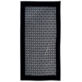 Πετσέτα Θαλάσσης Essential 90x180 Greenwich Polo Club 4005 Black-Grey