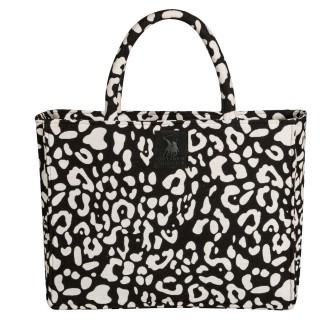 Τσάντα Θαλάσσης  46x36 Greenwich Polo Club 4059 Black-Taupe