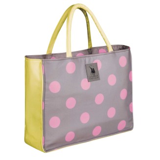 Τσάντα Θαλάσσης  46x36 Greenwich Polo Club 4069 Grey-Yellow