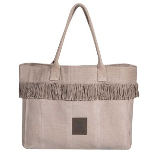 Τσάντα Θαλάσσης  46x36 Greenwich Polo Club 4084 Taupe