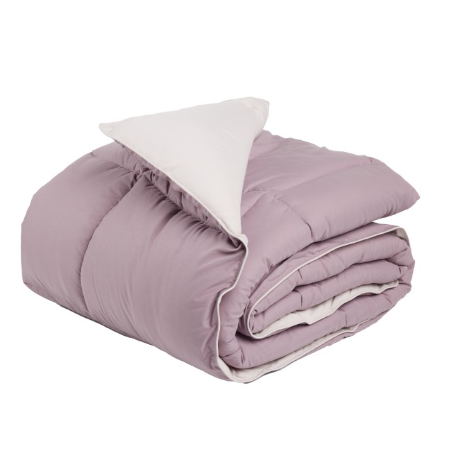 DAS HOME ΠΑΠΛΩΜΑ ΥΠΕΡΔΙΠΛΟ HAPPY 9691 BEIGE, PURPLE