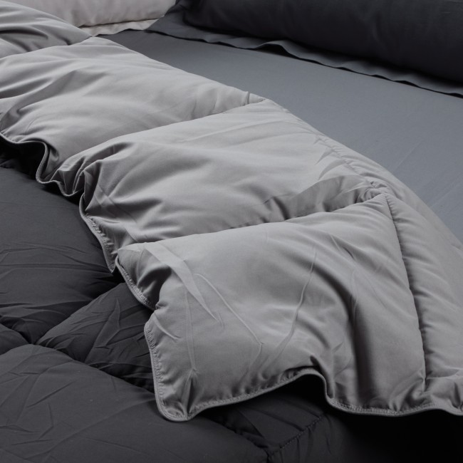 DAS HOME ΠΑΠΛΩΜΑ ΥΠΕΡΔΙΠΛΟ HAPPY 9693 BLACK, GREY