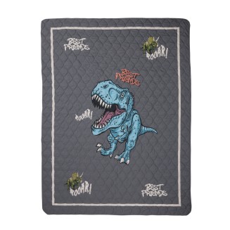 Κουβερλί Μονό Kids 160x240 Das Home 4931 Cream-Grey