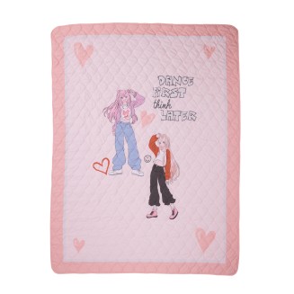 Κουβερλί Μονό Kids 160x240 Das Home 4940 Grey-Pink