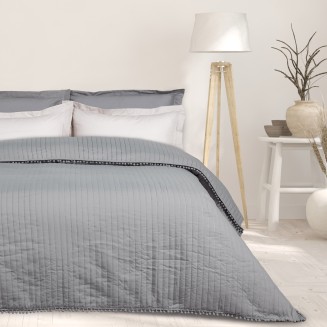 Κουβερλί Μονό Happy 160x240 Das Home 9653 Grey