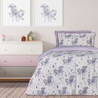 Παπλωματοθήκη Σετ Μονή 160x240 Das Home Kids 4838