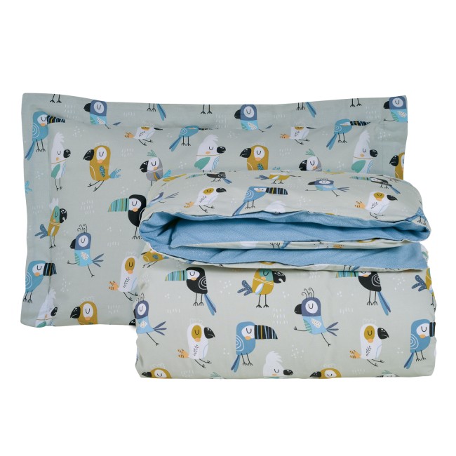 DAS KIDS ΣΕΤ ΠΑΠΛΩΜΑΤΟΘΗΚΗ ΜΟΝΗ 4914 BLUE, GREY, MINT