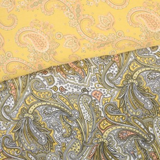 Παπλωματοθήκη Σετ Μονή 160x240 Das Home Happy 9651 Ivory,Ochre,Taupe