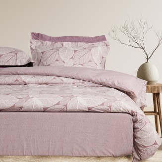 Παπλωματοθήκη Σετ Υπέρδιπλη 220x240 Das Home Happy 9688 Nude