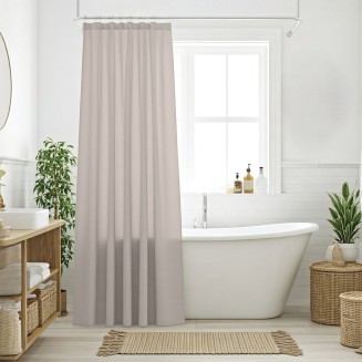 Κουρτίνα Μπάνιου 200x180 Das Home 808 Taupe